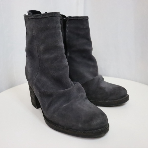 ARTICA Shoes - ARTICA Suede Leather Slouchy Heeled Boots